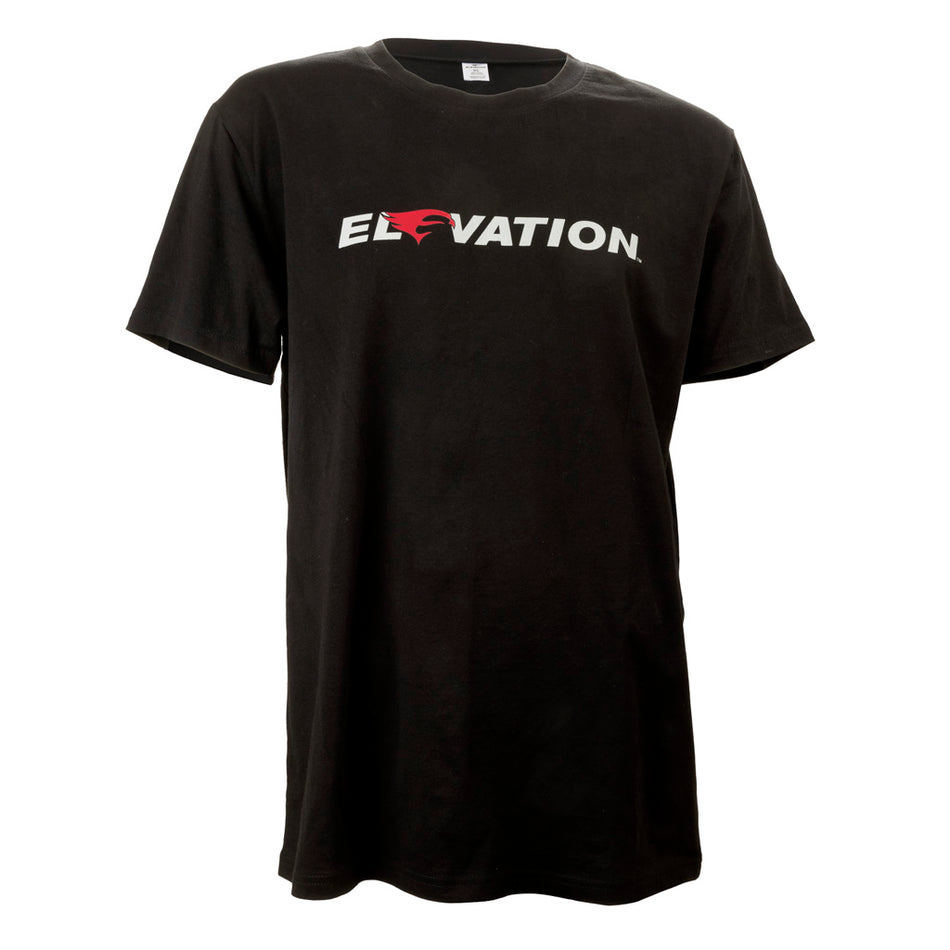 Elevation Black Logo T-Shirt Large