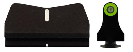 XS DXT2 Suppressor Height Night Sights for Glock 17/19 - Standard Dot Green/White Front & Black/White Rear Sight