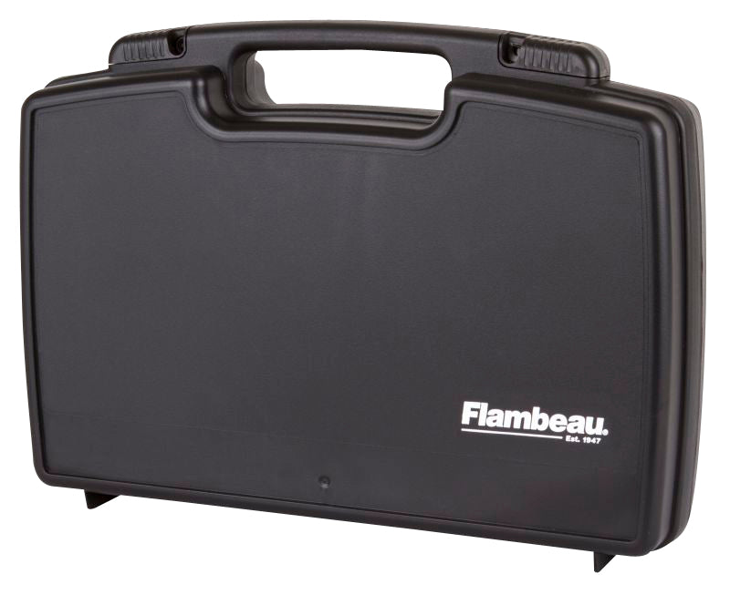 Flambeau Safe Shot Pistol Pack Case 6455SC Black Polymer for Two Handguns
