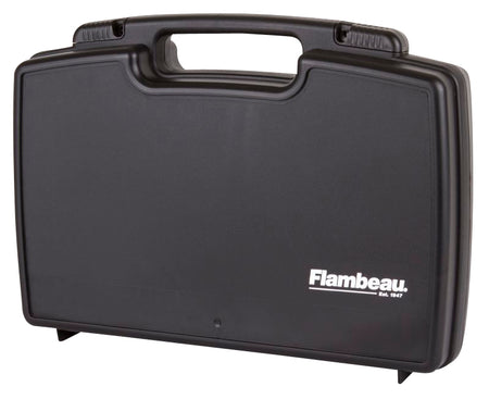 Flambeau Safe Shot Pistol Pack Case 6455SC Black Polymer for Two Handguns