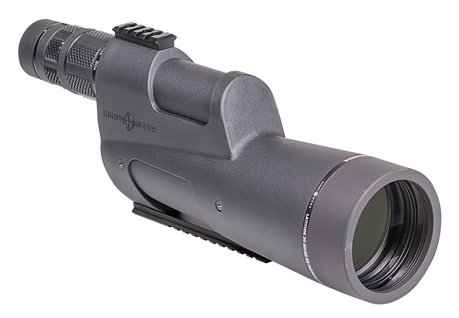 Sightmark SM11034T Latitude XD 20-60x 80mm Tactical Spotting Scope Black Rubber Armor
