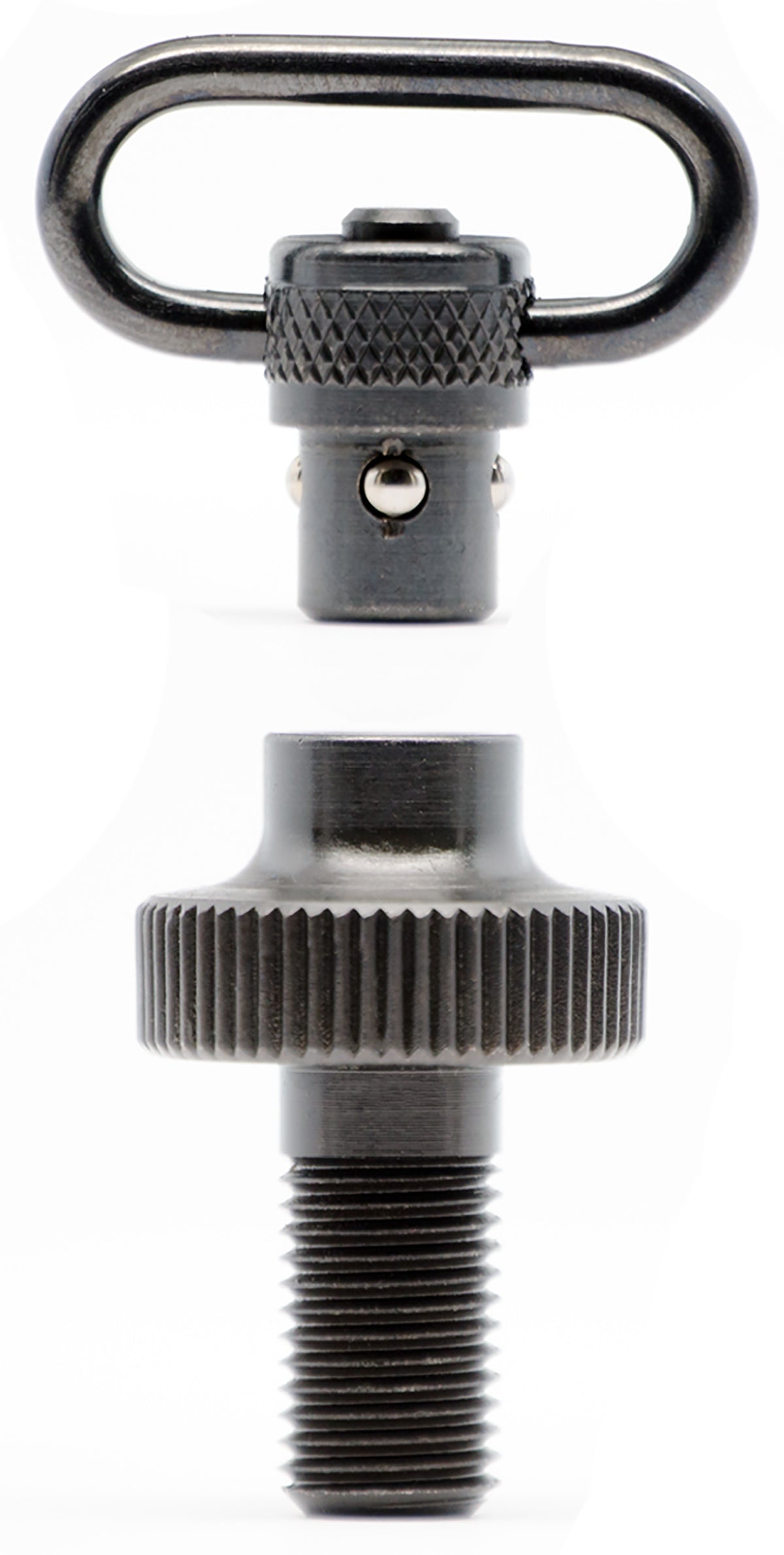 GrovTec GTSW308 12 Gauge Shotgun Mag Cap 1" Push Button Swivel Black Mossberg 500