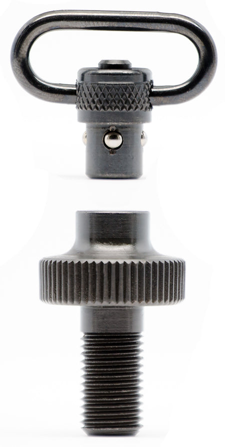 GrovTec GTSW308 12 Gauge Shotgun Mag Cap 1" Push Button Swivel Black Mossberg 500