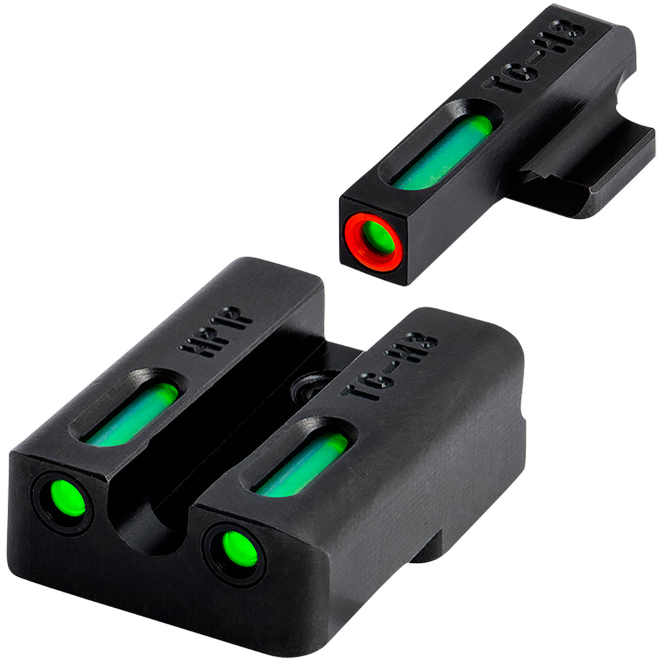 TruGlo TG13KS1PC TFX Pro Day/Night Sight Set Orange Outline Front Sight & Green Fiber Optic Rear Sight
