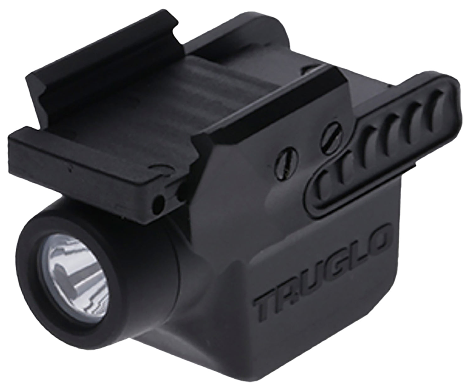TruGlo TG7620LW Matte Black 100 Lumen White LED Compact Railed Handgun Light