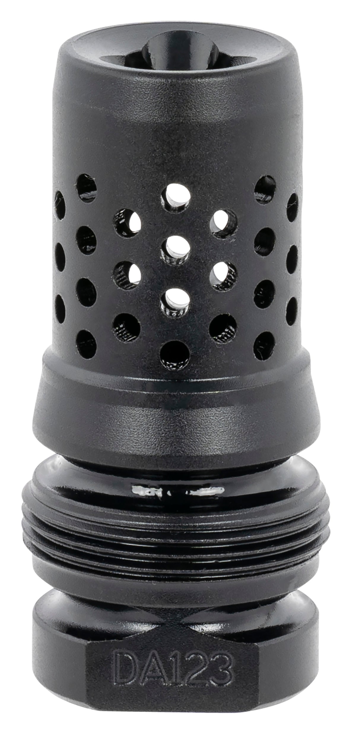 Dead Air DA123 Black Nitride Xeno Muzzle Brake 4140 Steel 1/2"-28 tpi