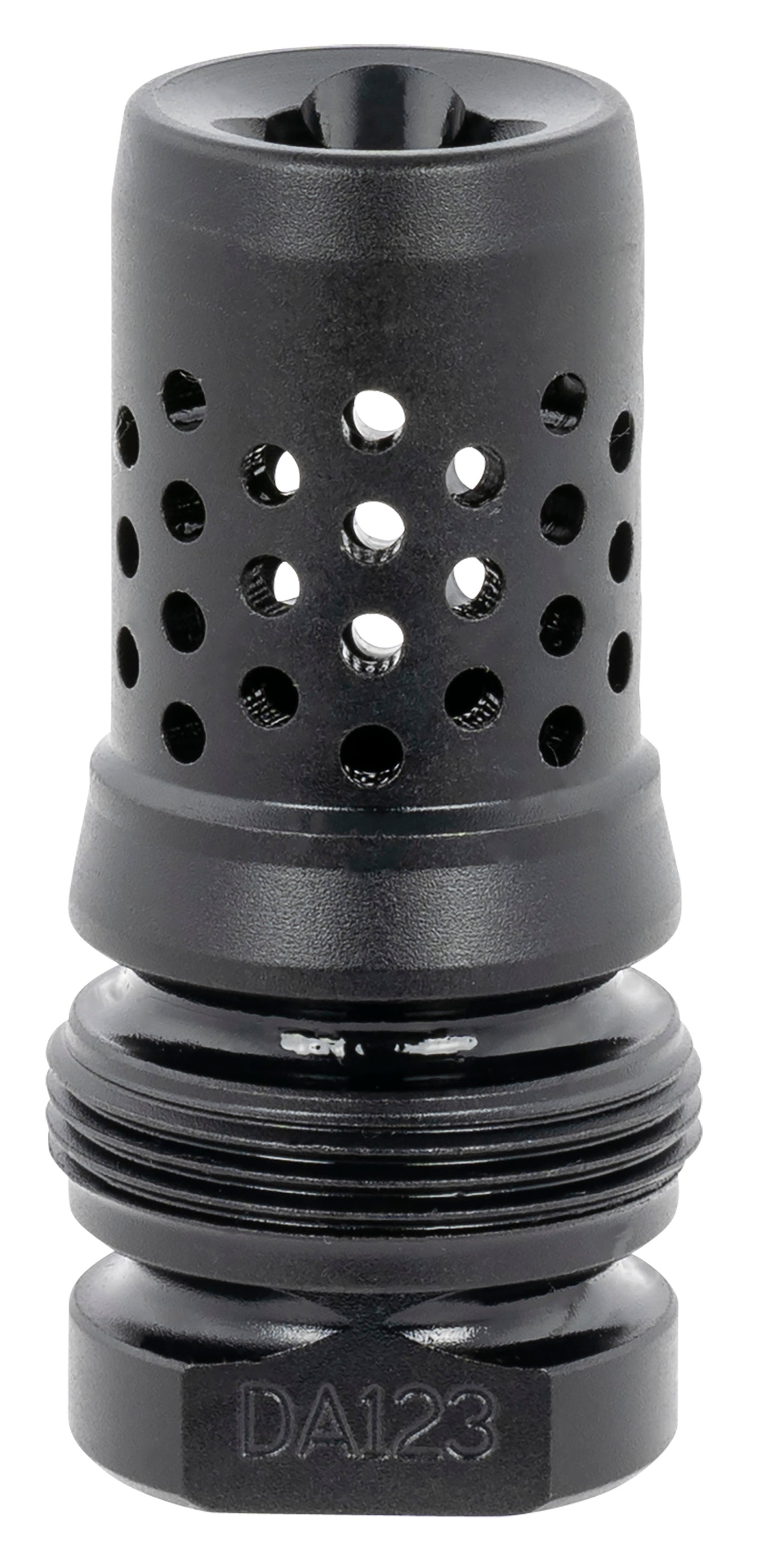 Dead Air DA123 Black Nitride Xeno Muzzle Brake 4140 Steel 1/2"-28 tpi
