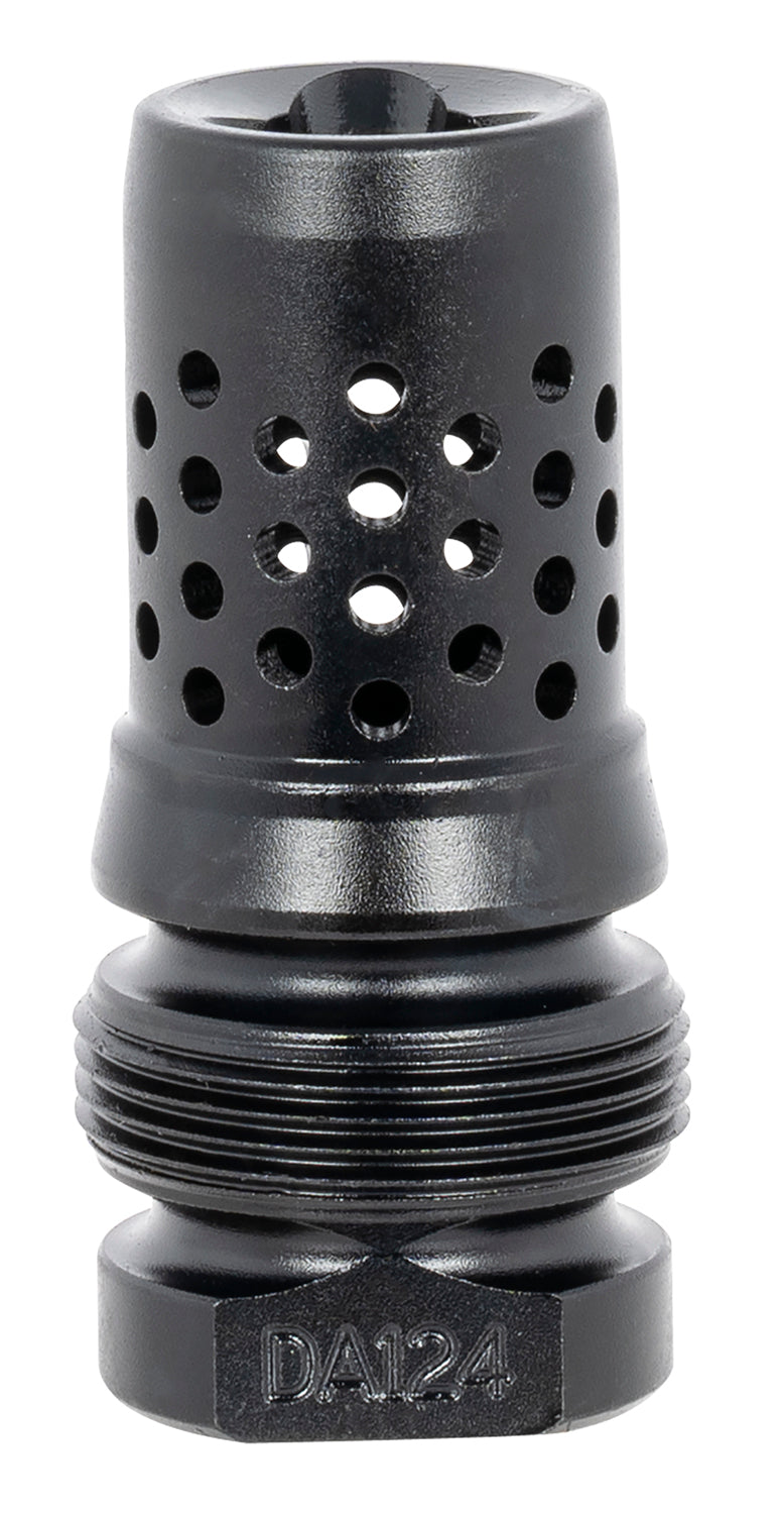 Dead Air DA124 Black Nitride Xeno Muzzle Brake 4140 Steel 5/8"-24 tpi