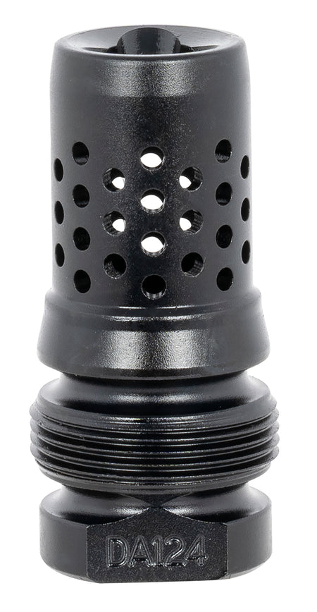 Dead Air DA124 Black Nitride Xeno Muzzle Brake 4140 Steel 5/8"-24 tpi