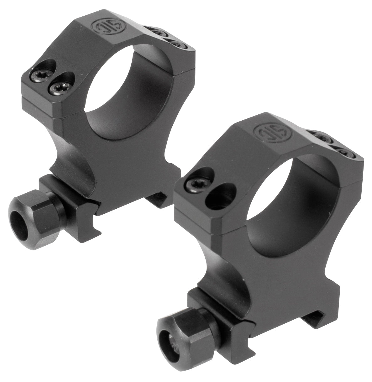 Sig Sauer SOA10025 Alpha 1 Hunting Rings 35mm Extra High Mount Matte Black