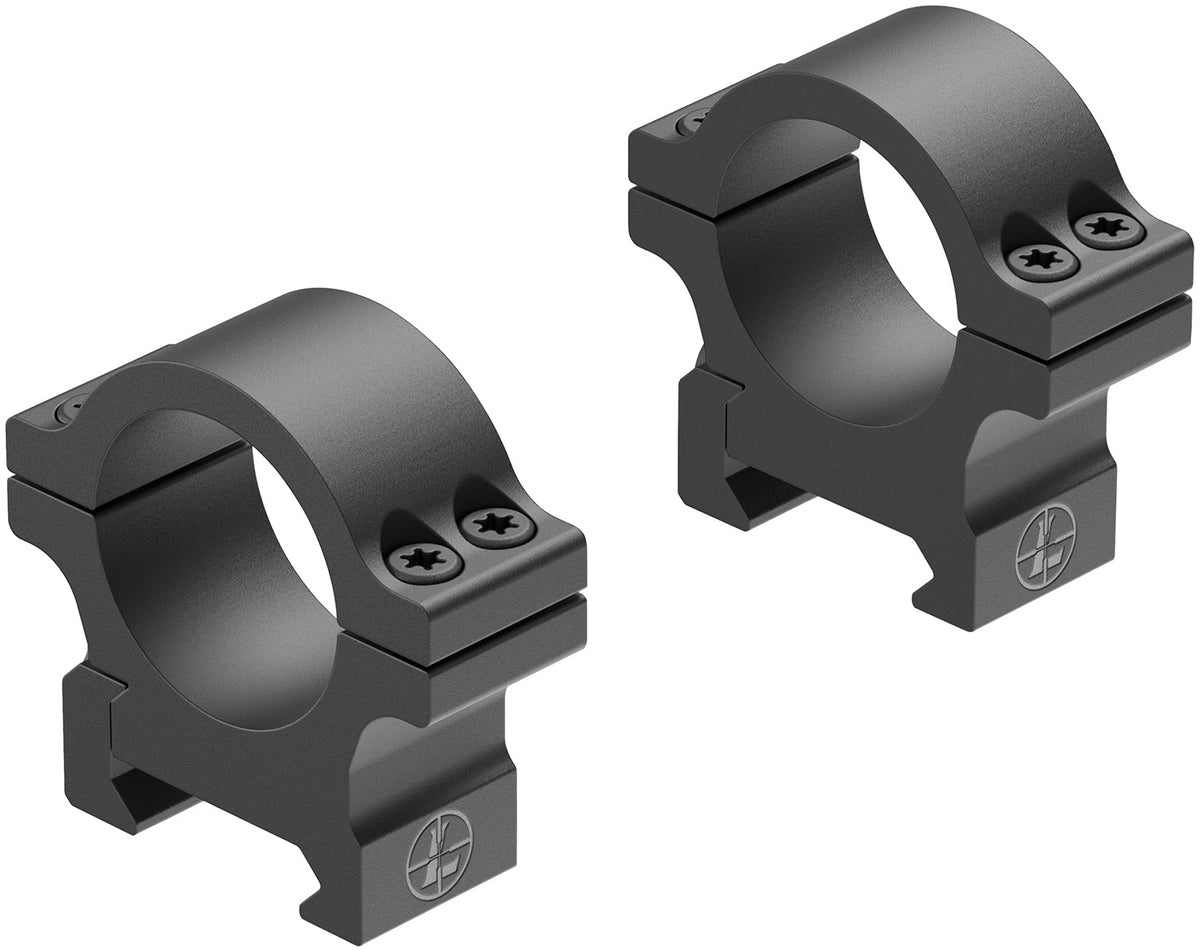 Leupold 180943 Open Range Cross-Slot 1-Inch Low Scope Ring Mounts Matte Black