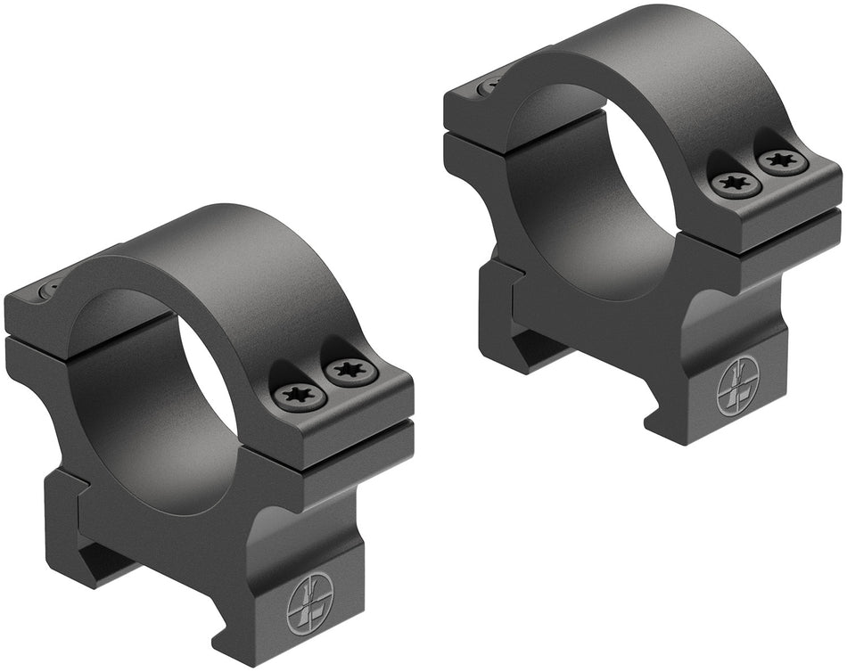 Leupold 180943 Open Range Cross-Slot 1-Inch Low Scope Ring Mounts Matte Black