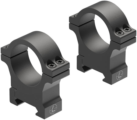 Leupold 180948 Open Range Cross-Slot 30mm High Scope Ring Mounts Matte Black