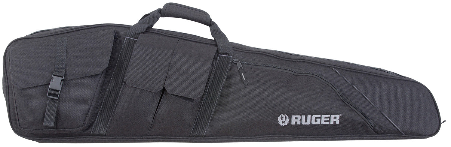 Ruger 27932 42-Inch Defiance Tactical Rifle Case Black Endura Soft Knit Lining Lockable