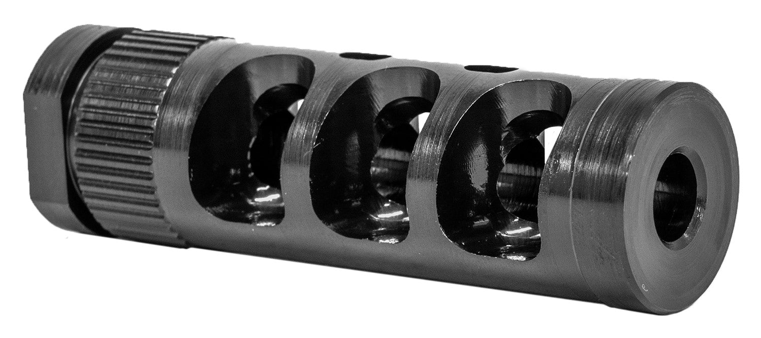 GrovTec US Inc GTHM316 G-Comp 308 Caliber Muzzle Compensator Black Nitride Steel 5/8"x24