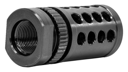 GrovTec US Inc GTHM317 G-Nite 223 Cal Flash Suppressor Steel Black Nitride 1/2"-28 Threads