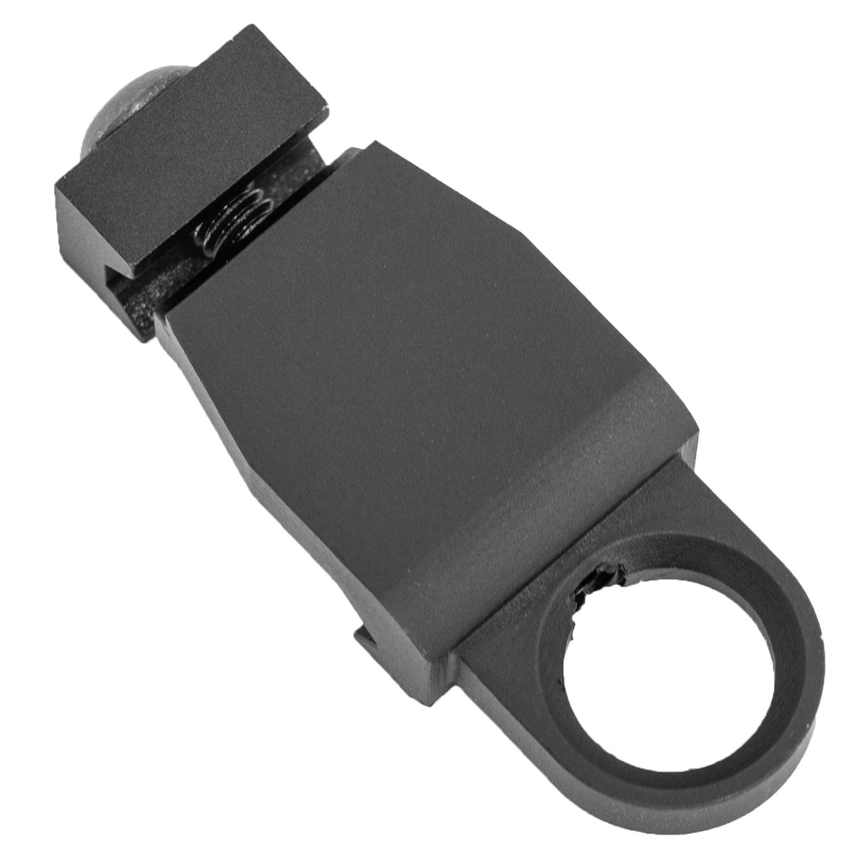 GrovTec US Inc GTSW323 Side Rider Low Profile Sling Mount Snap Hook Loop Black Anodized