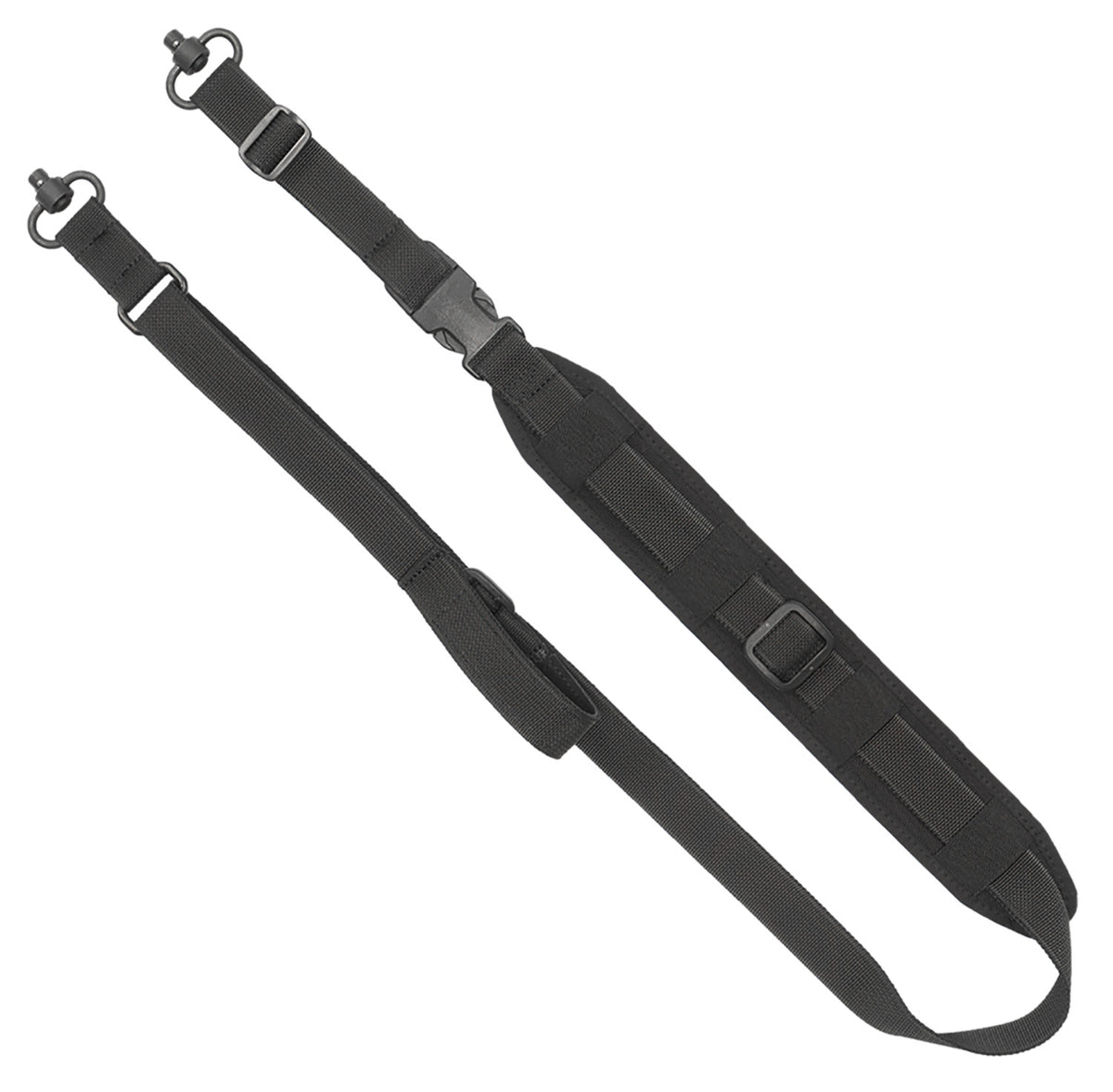 GrovTec GTSL127 Adjustable QS 2-Point Sentinel Black Padded Rifle/Shotgun Sling