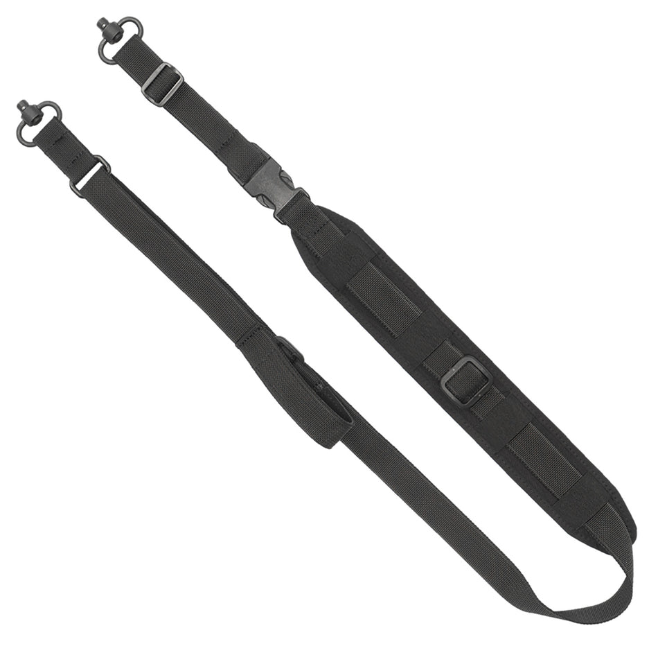 GrovTec GTSL127 Adjustable QS 2-Point Sentinel Black Padded Rifle/Shotgun Sling