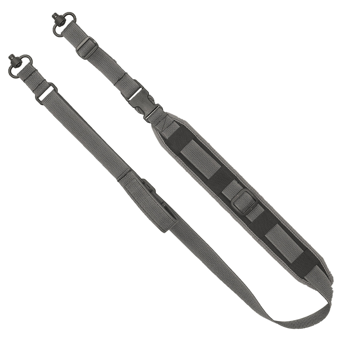 GrovTec GTSL128 Adjustable QS 2-Point Sentinel Wolf Gray Padded Rifle/Shotgun Sling