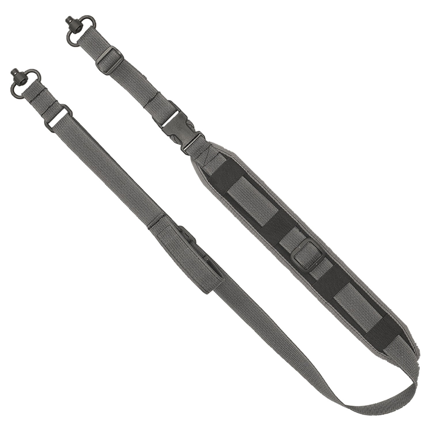 GrovTec GTSL128 Adjustable QS 2-Point Sentinel Wolf Gray Padded Rifle/Shotgun Sling