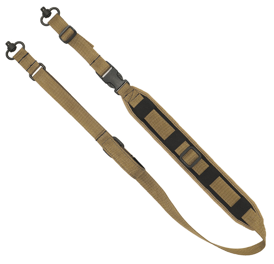 GrovTec US GTSL129 Sentinel 2-Point QS Coyote Brown Rifle/Shotgun Sling
