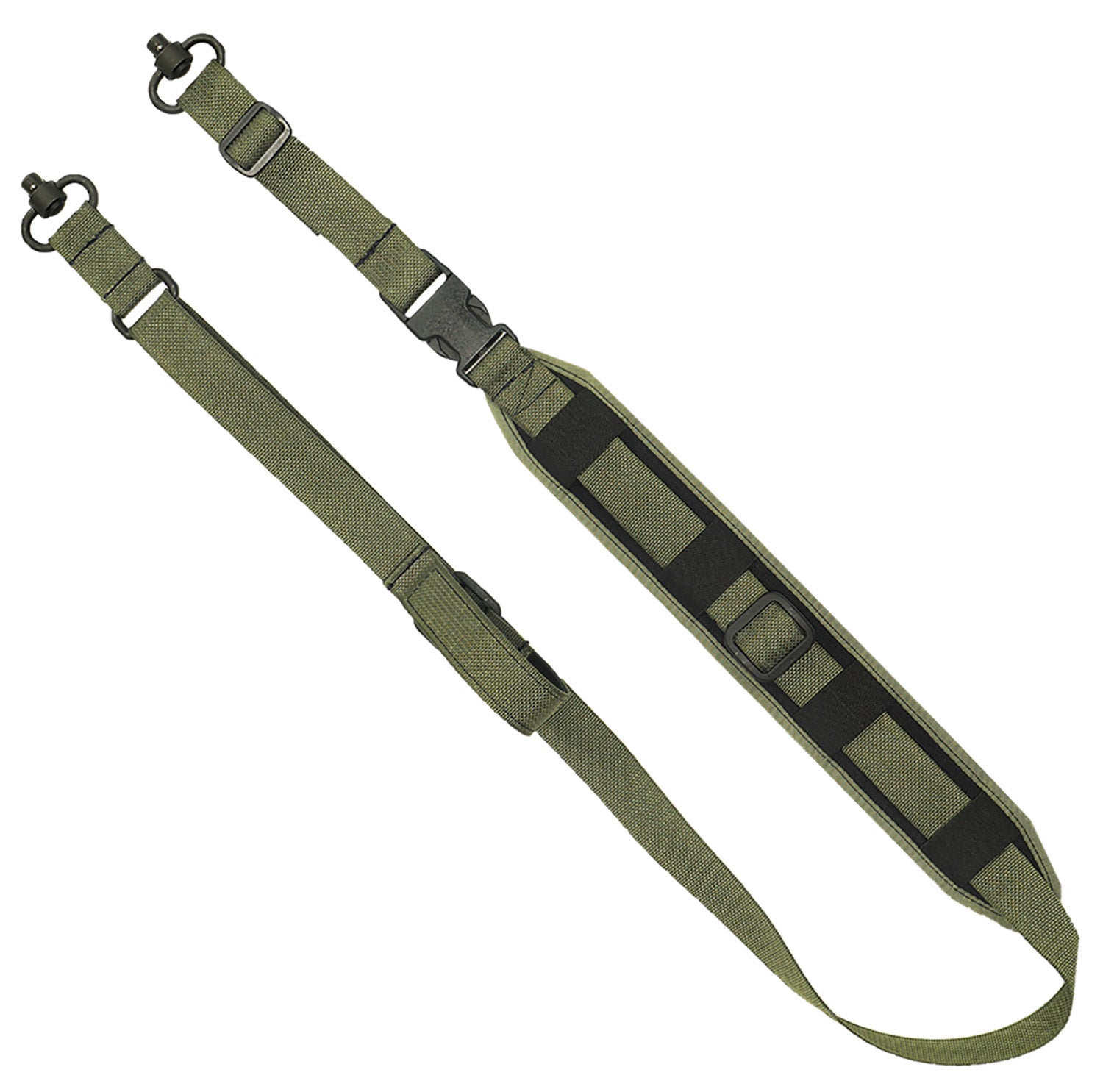 GrovTec US GTSL130 Sentinel 2-Point QS OD Green Rifle/Shotgun Sling