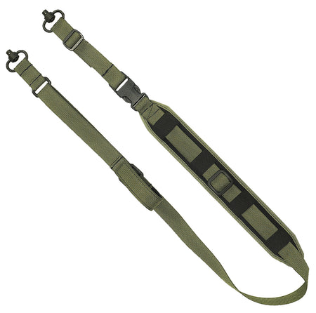 GrovTec US GTSL130 Sentinel 2-Point QS OD Green Rifle/Shotgun Sling
