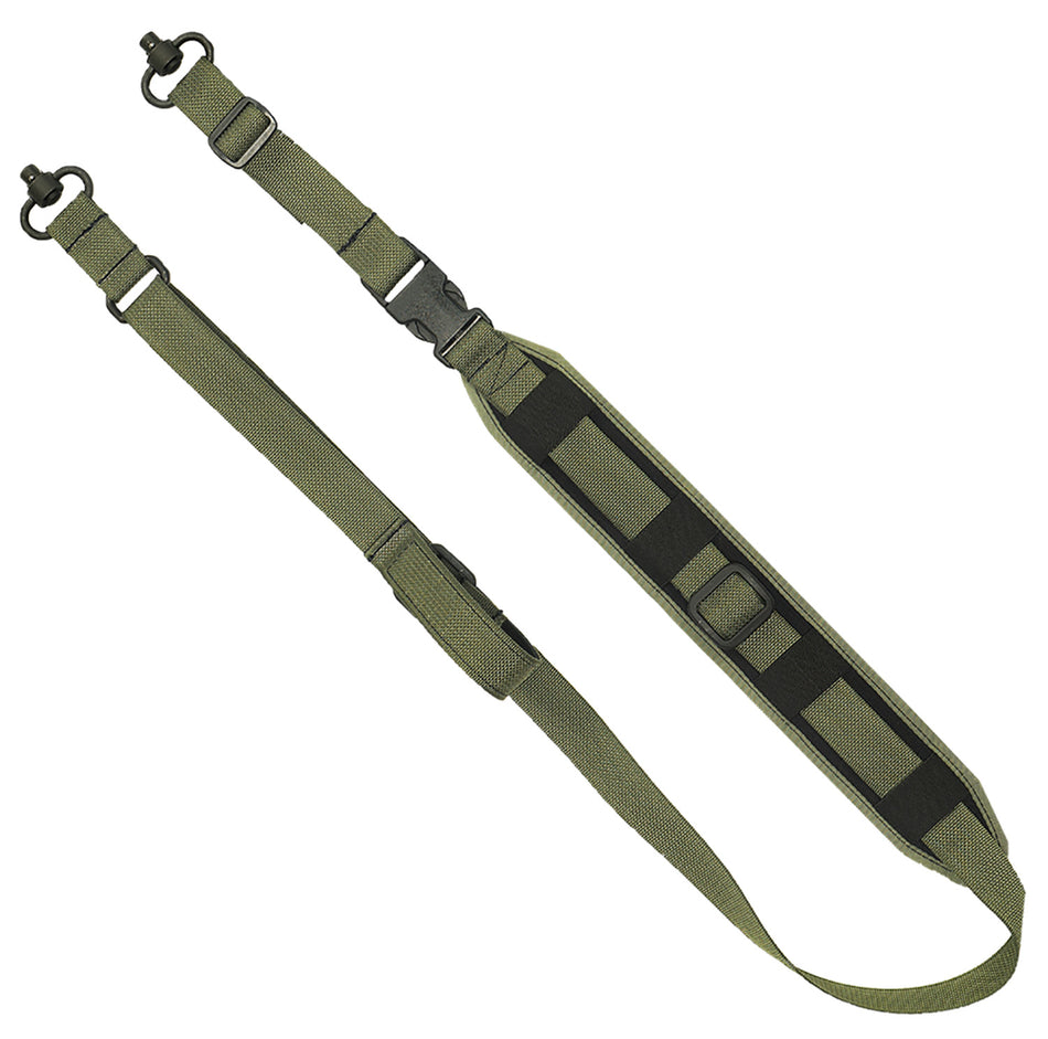 GrovTec US GTSL130 Sentinel 2-Point QS OD Green Rifle/Shotgun Sling
