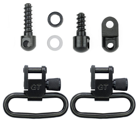GrovTec GTSW313 1.25" Black Phosphate Swivel Set for Ruger 10/22 Rifle