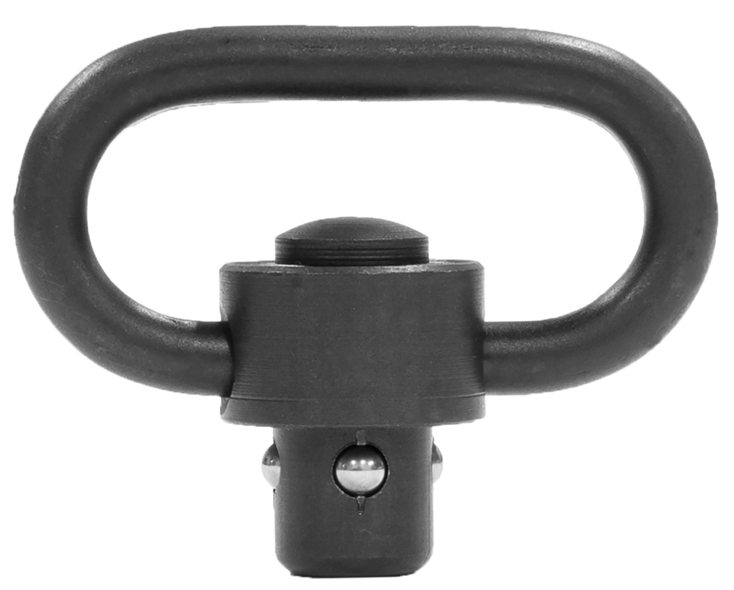 GrovTec GTSW314 Black Nitride 1.25" Steel Heavy Duty Push Button Swivel