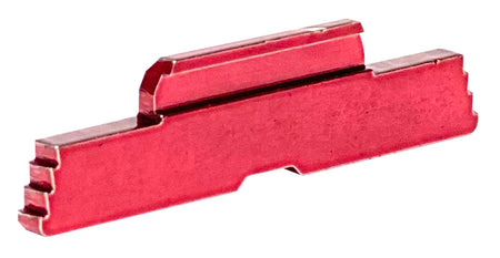 Cross Armory CRG5SLRD Glock Gen1-5/P80 Extended Slide Lock, Red Steel