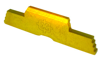 Cross Armory CRG5SLGD Glock Gen1-5/P80 Extended Slide Lock, Gold Steel