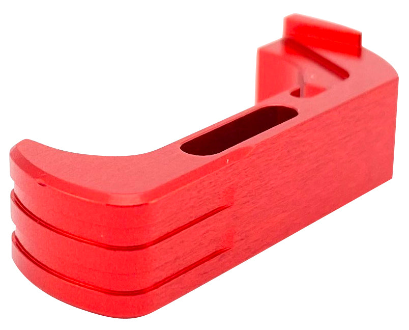 Cross Armory CRG5MCRD Glock Gen4-5 Extended Magazine Catch, Red Aluminum