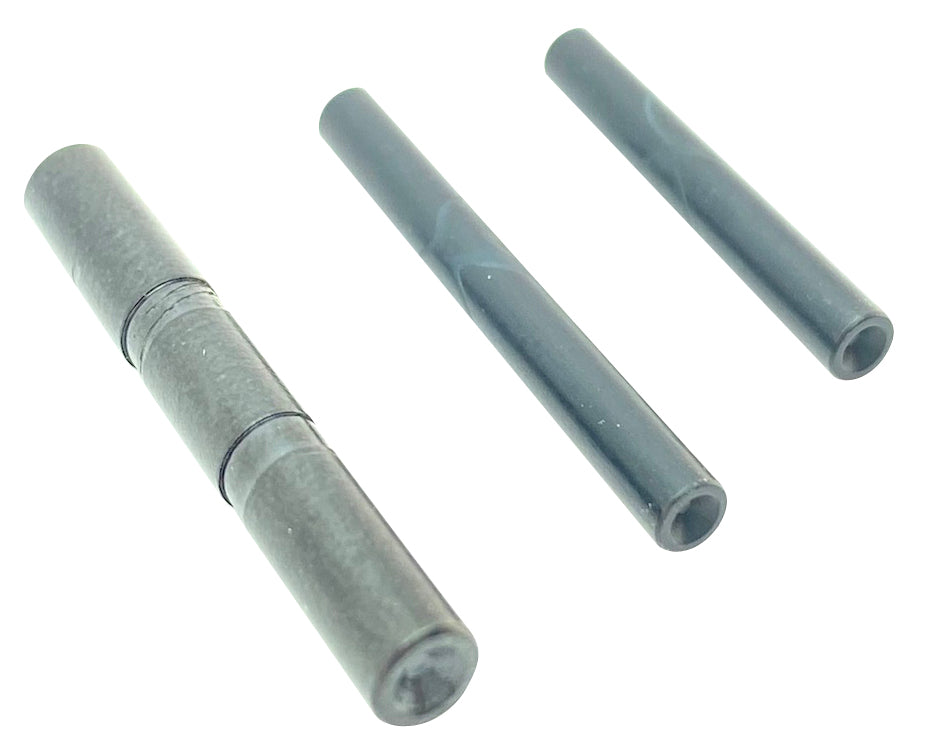 Cross Armory Gen5 Glock Dimpled Pin Set Black Steel - Fits 17/19/26/34