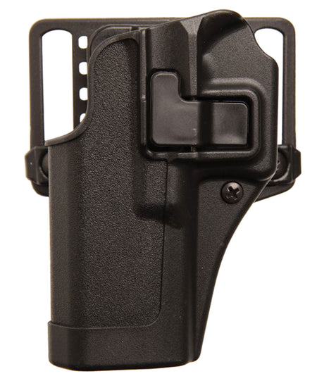 Blackhawk Serpa CQC OWB Concealment Holster Black Polymer Belt Loop/Paddle for Glock 43 Left Hand
