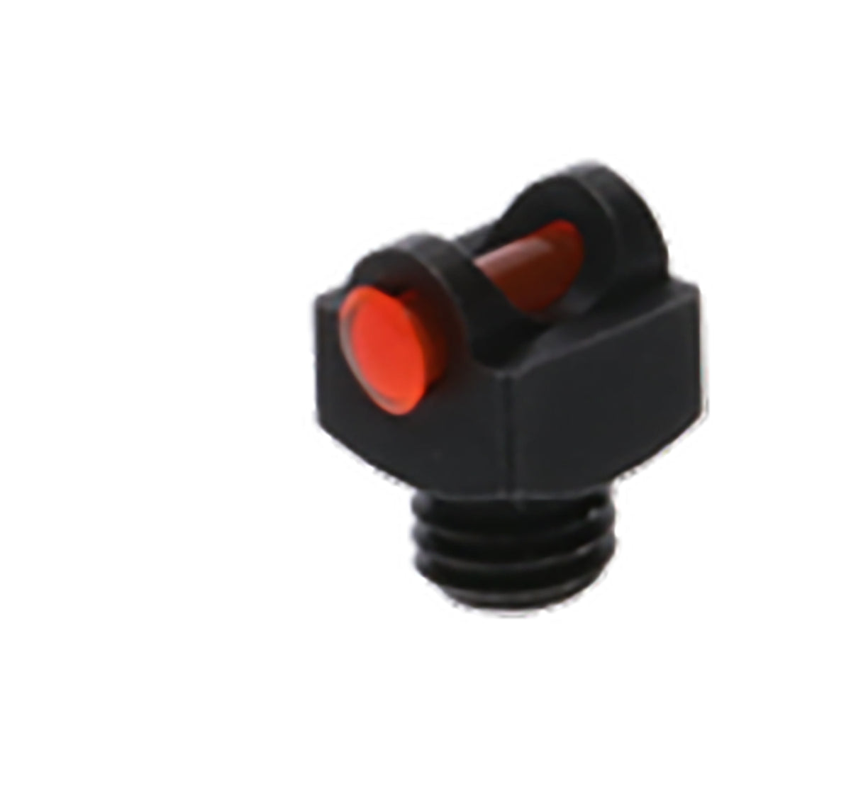 TruGlo TG954CR StarBrite Deluxe Black/Red Fiber Optic Bead Front Sight for Shotguns 5-40 Threads