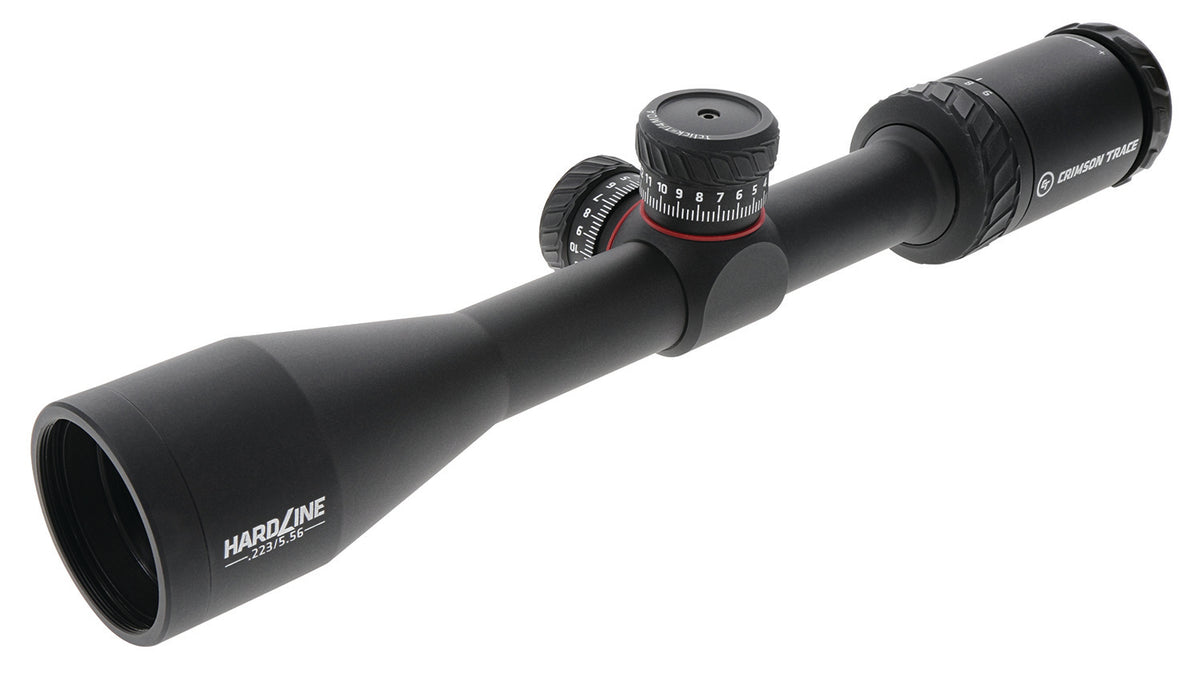 Crimson Trace Hardline Tactical Rifle Scope 3-9x40mm Black 1" Tube Custom BDC 223/5.56 Reticle
