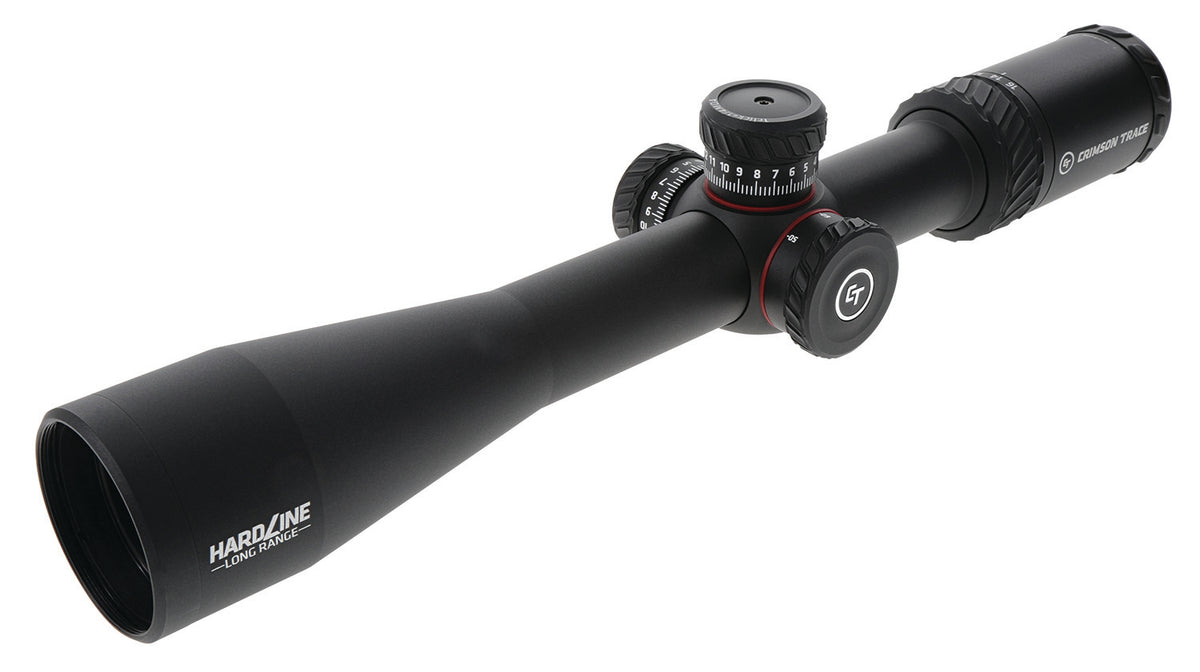 Crimson Trace Hardline Black Anodized 30mm 4-16x42mm BDC Long Range Reticle Riflescope