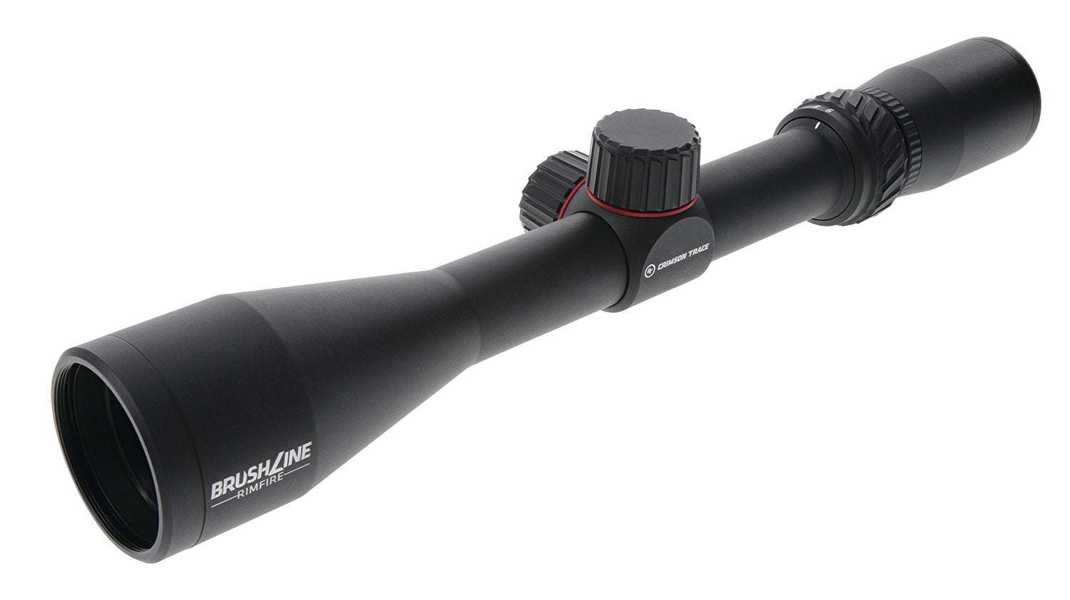 Crimson Trace Brushline Black 1" Tube 3-9x40mm BDC Rimfire Reticle Riflescope