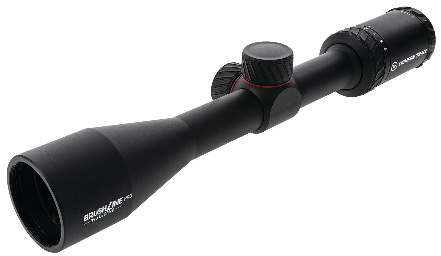 Crimson Trace Brushline Pro Black Anodized 1" Tube 3-9x40mm 350 Legend BDC Reticle Riflescope