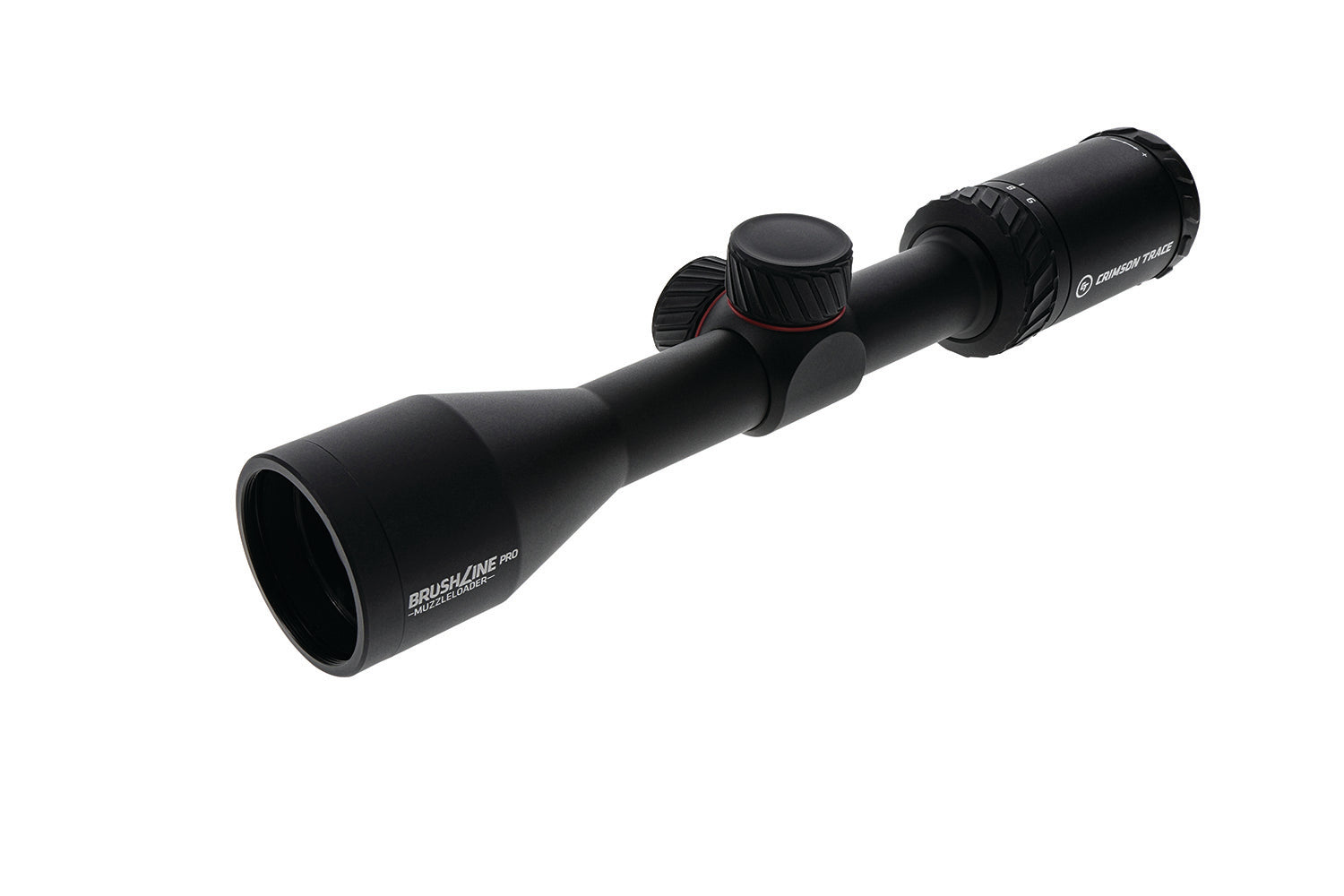 Crimson Trace Brushline Pro Black Anodized 1" Tube 3-9x40mm Muzzleloader BDC Reticle Riflescope