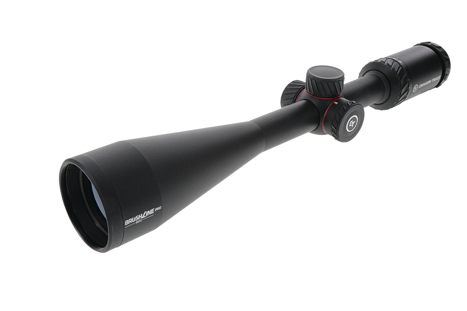 Crimson Trace Brushline Pro Black Anodized 1" Tube 4-16x50mm BDC Pro Reticle Riflescope