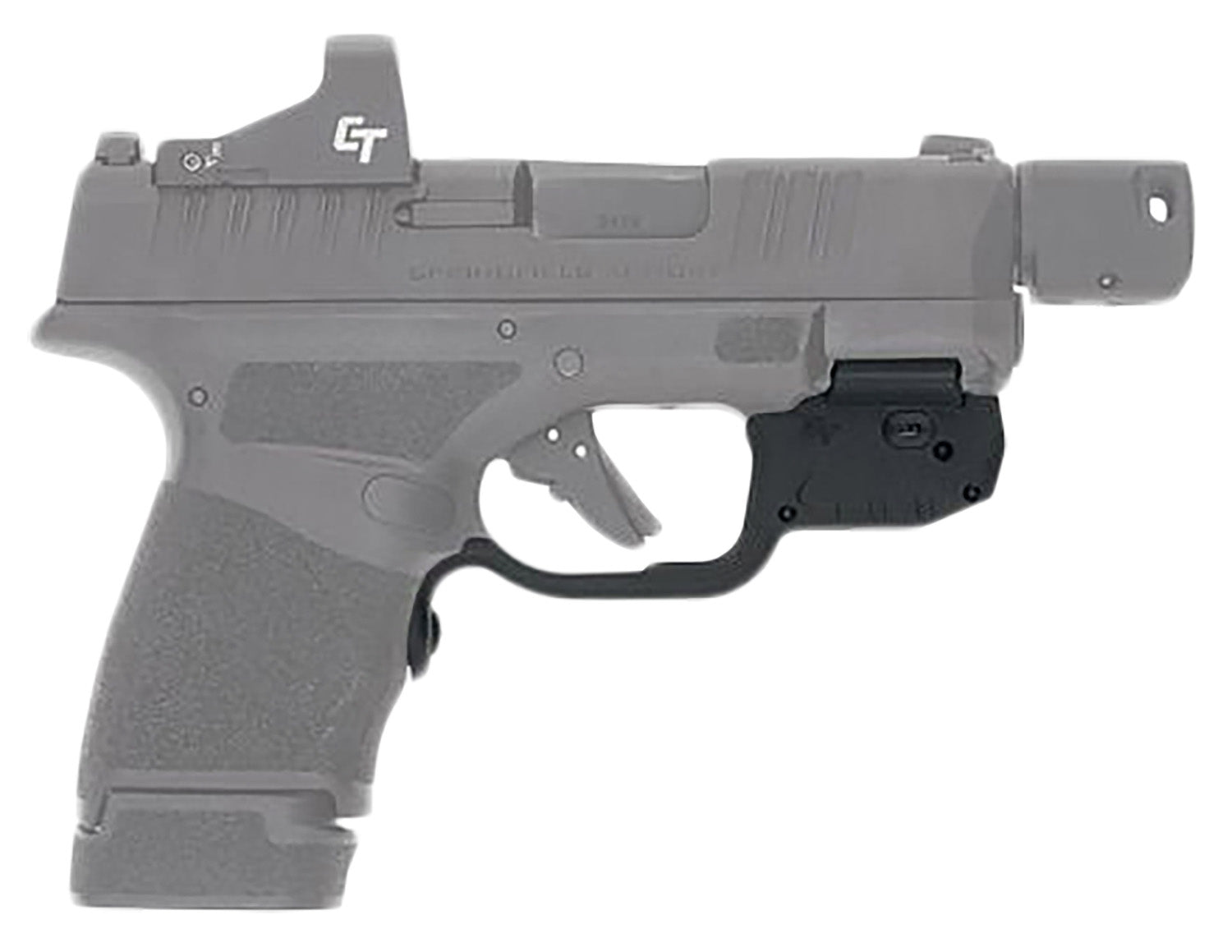 Crimson Trace 0101830 Springfield Hellcat Laserguard Red Laser Black Polymer
