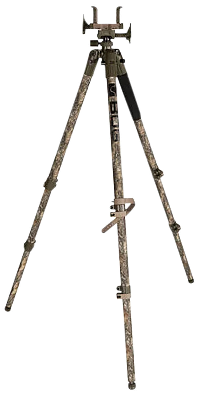 Bog-Pod 1134446 DeathGrip Camo Aluminum Tripod Realtree EXCAPE 25 Degree Cant 7-59 Inch