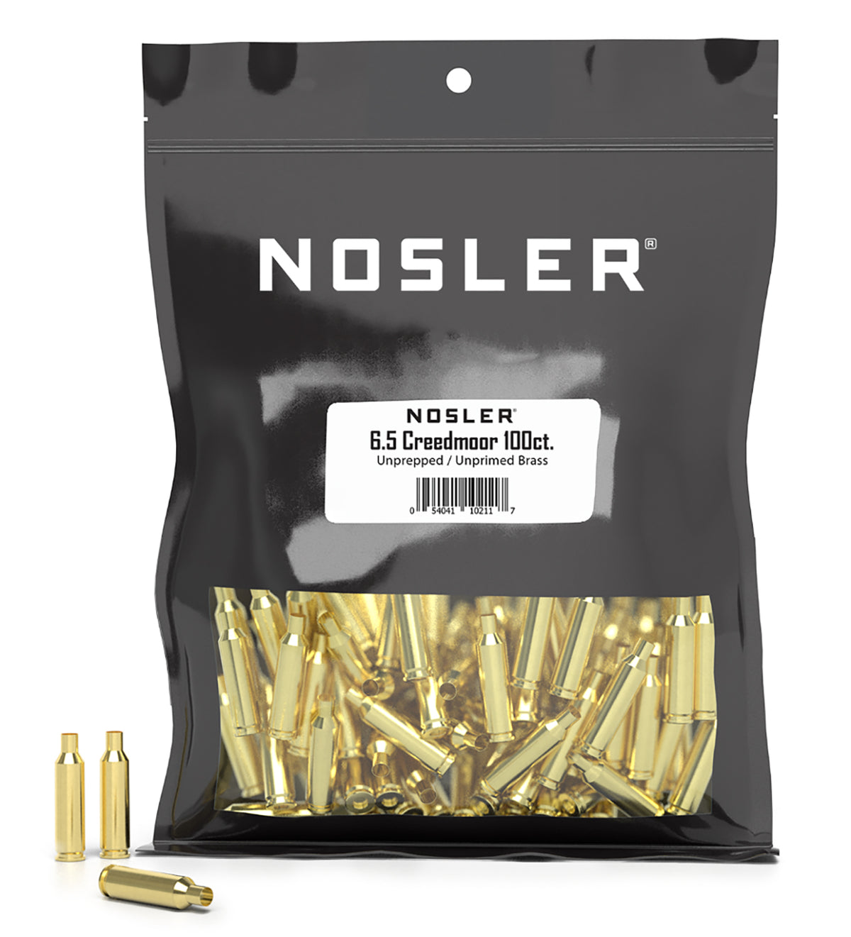 Nosler 6.5 Creedmoor Premium Unprimed Rifle Brass Cases 100/Box