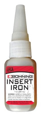 Bohning Insert Iron Arrow Insert Glue 1 Ounce Bottle