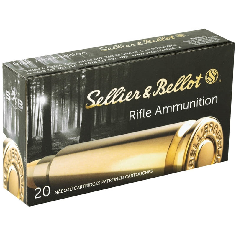 Sellier and Bellot 6.5mm Creedmoor Rifle 131 grain Soft Point ammunition