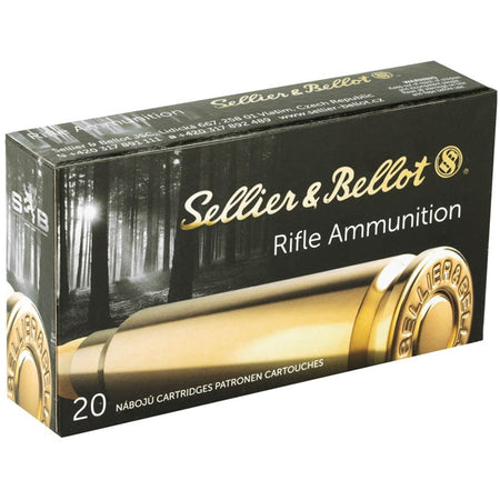Sellier and Bellot 6.5mm Creedmoor Rifle 131 grain Soft Point ammunition
