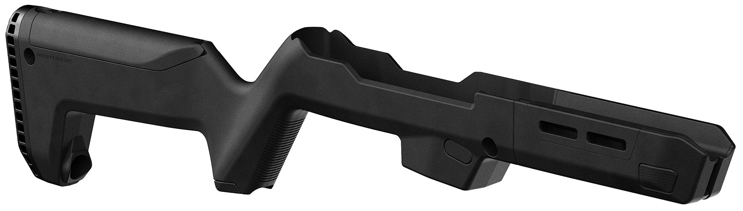 Magpul MAG1076-BLK PC Backpacker Ruger Carbine Stock Black with M-LOK Handguard